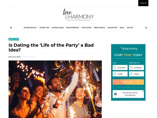 Is Dating the ‘Life of the Party’ a Bad Idea? | eharmony Advice